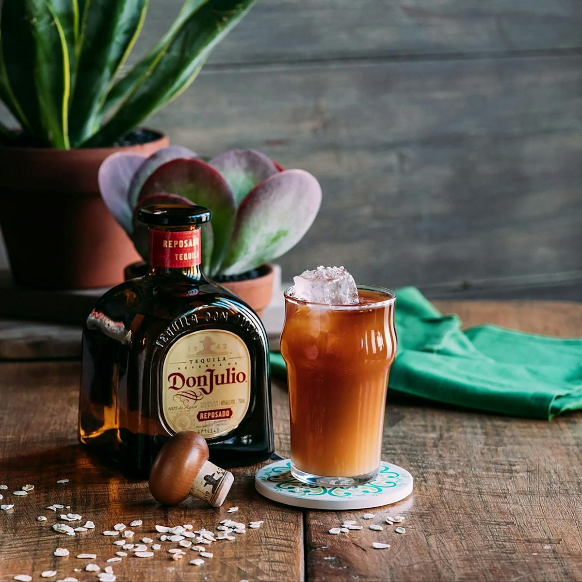 Repo Cold Brew cocktail made with Don Julio Reposado Tequila