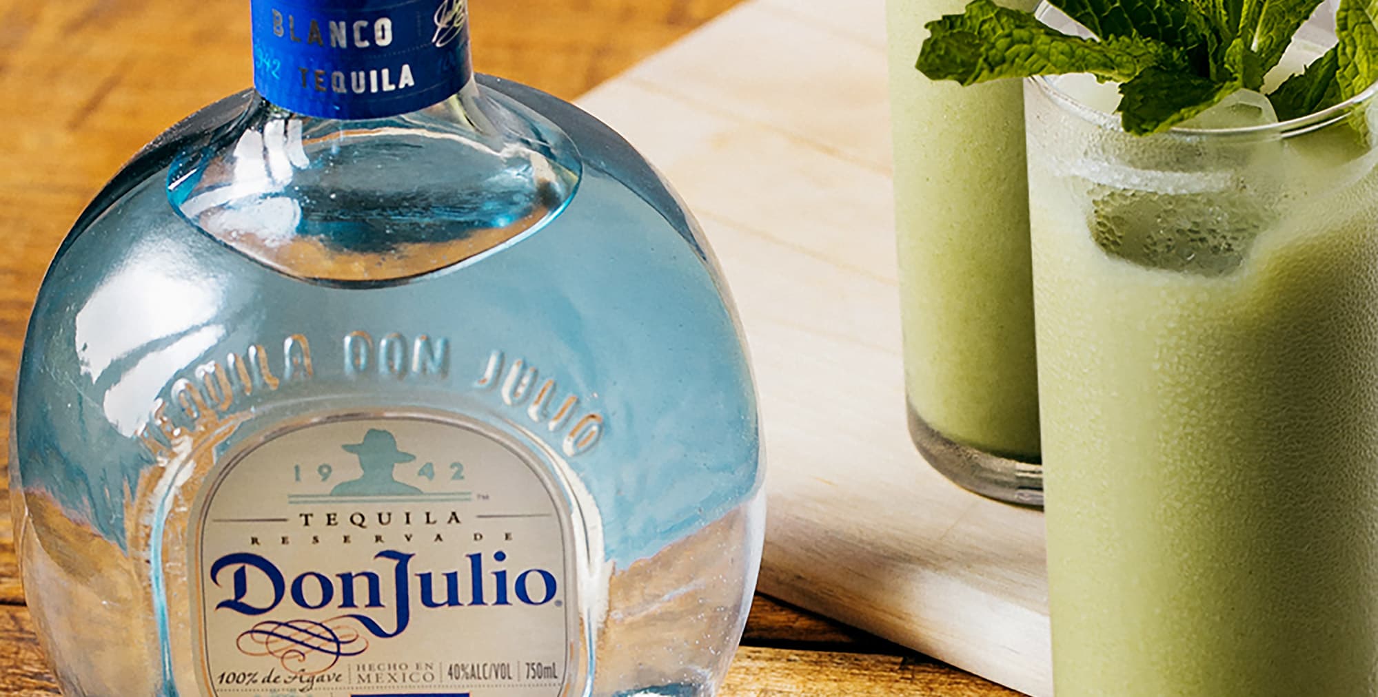 Matcha Green Tea Cocktail made with Don Julio Blanco Tequila