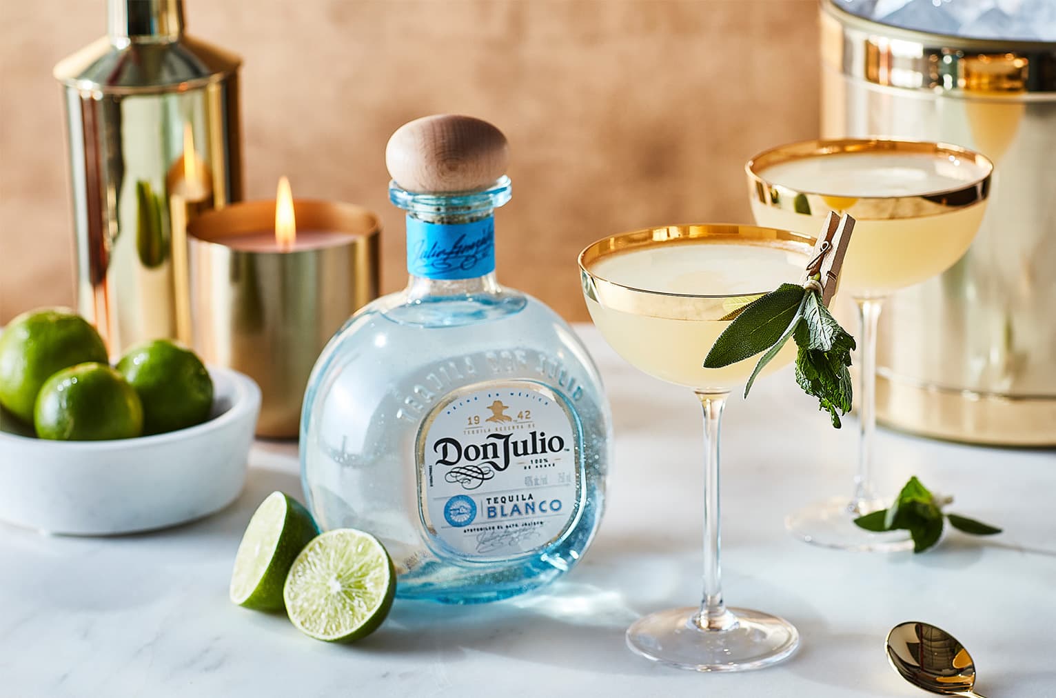 Showtime Margarita made with Don Julio Blanco Tequila