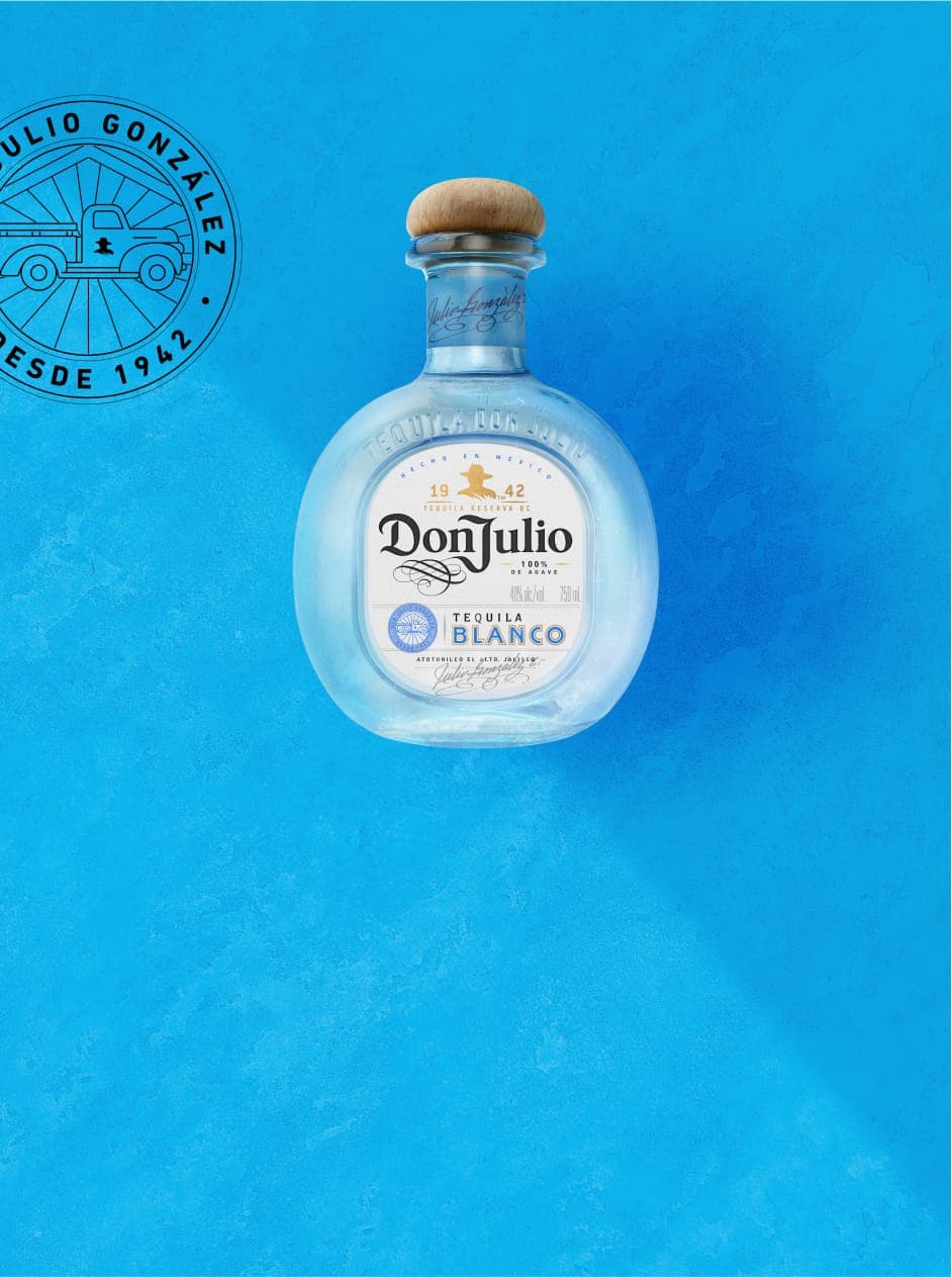 Bottle of Don Julio Blanco