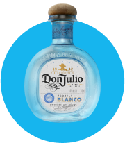 Bottle of Don Julio blanco