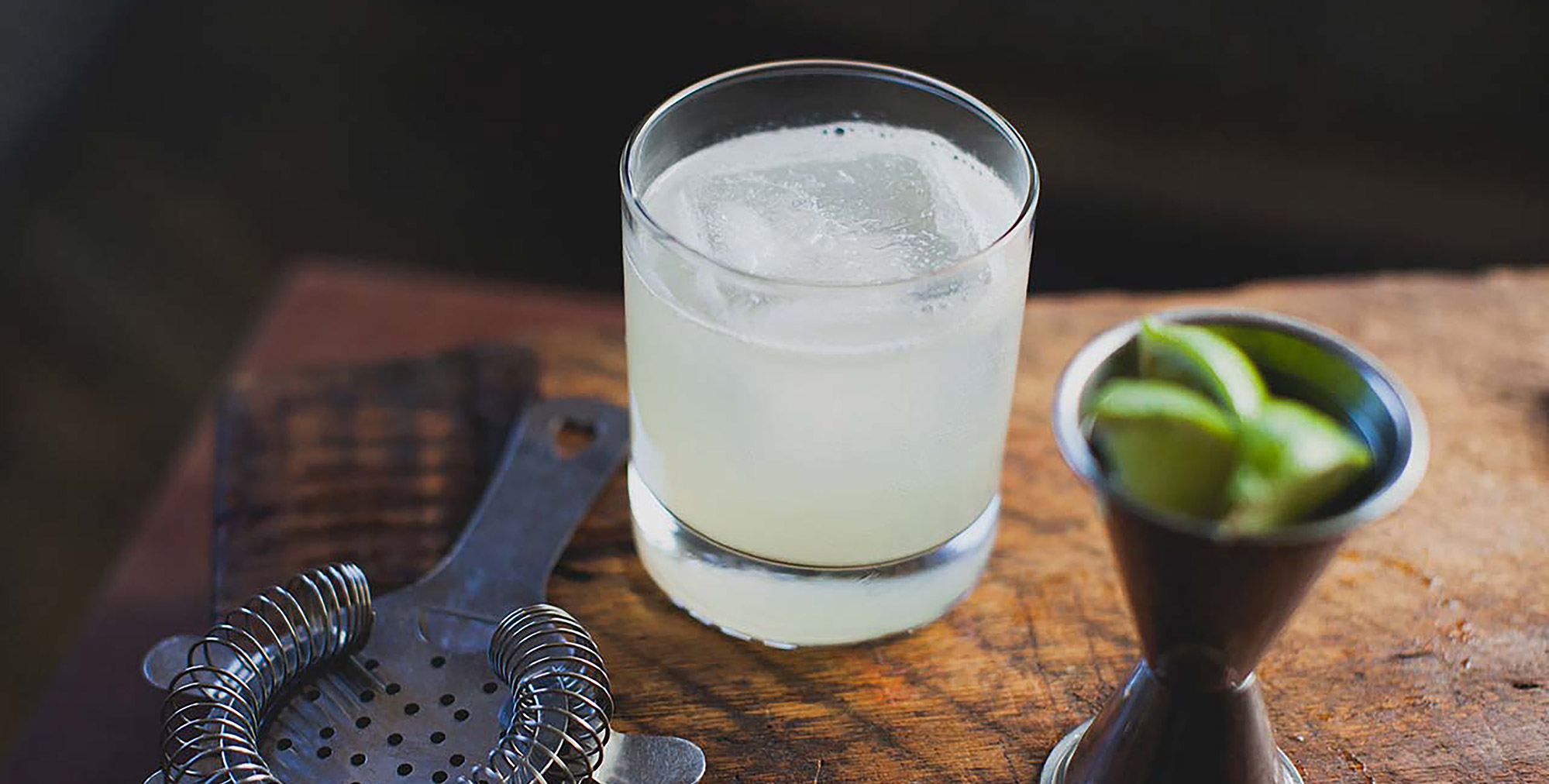 Blanco Margarita drink made with Don Julio Blanco Tequila