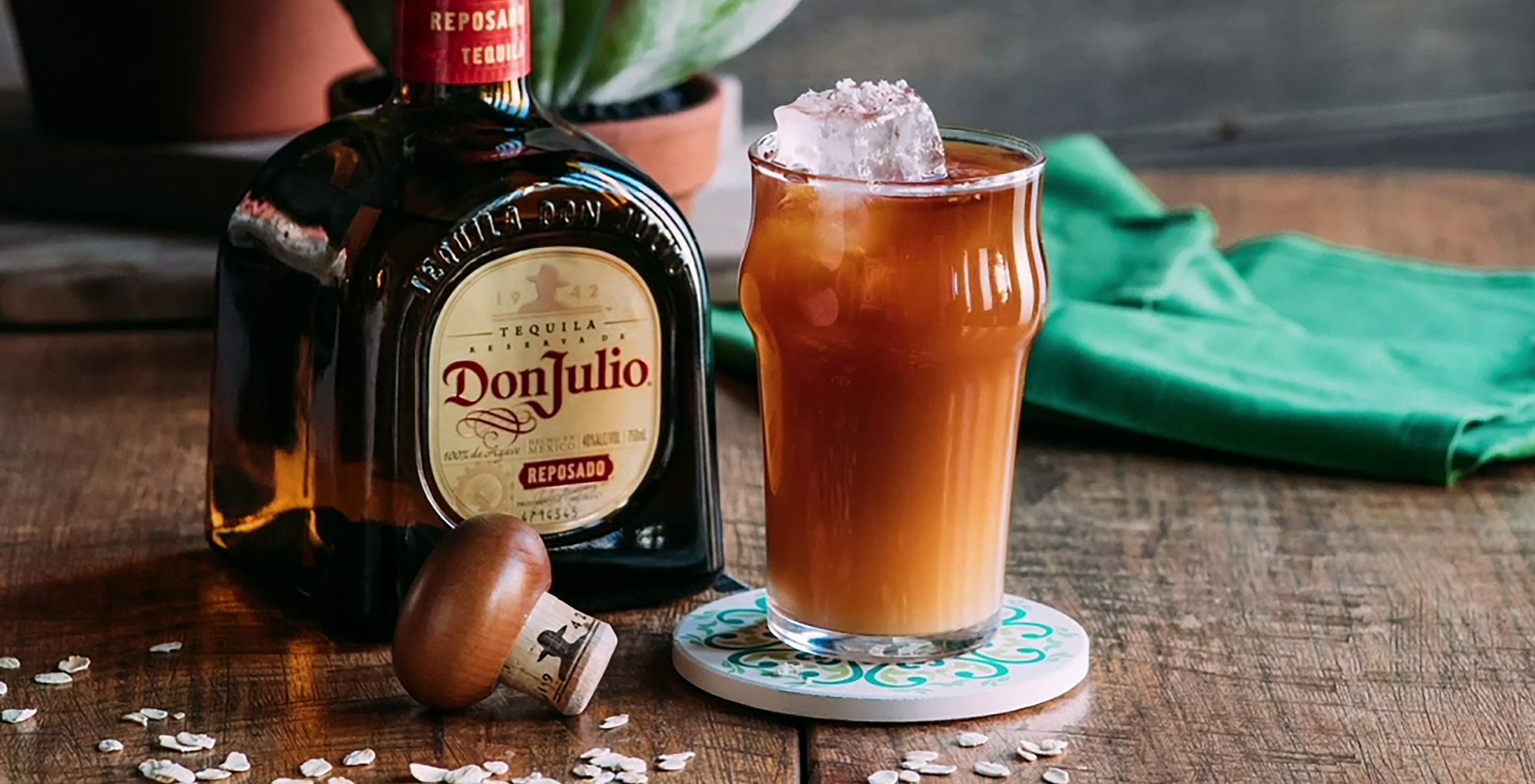 Repo Cold Brew cocktail made with Don Julio Reposado Tequila